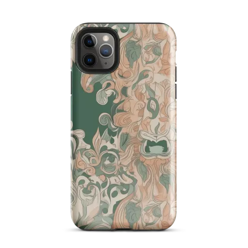Art Nouveau Reverie on a Tough Case for iPhone®