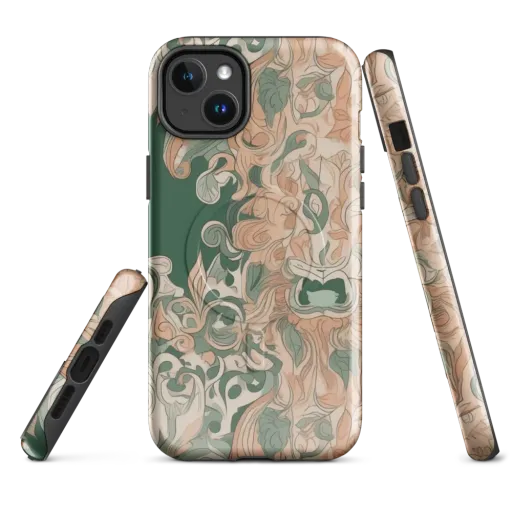 Art Nouveau Reverie on a MagSafe Tough Case for iPhone®