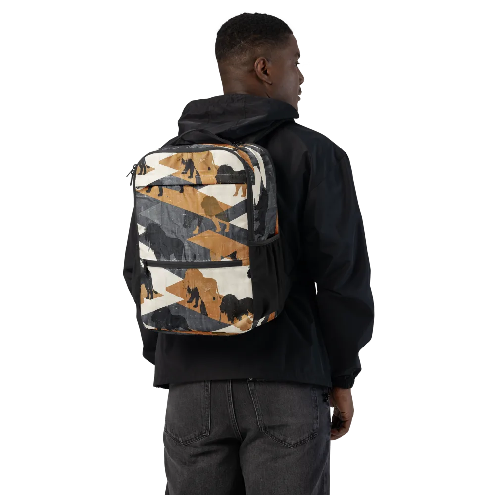 Ochre Pride on Utility Backpack — Back