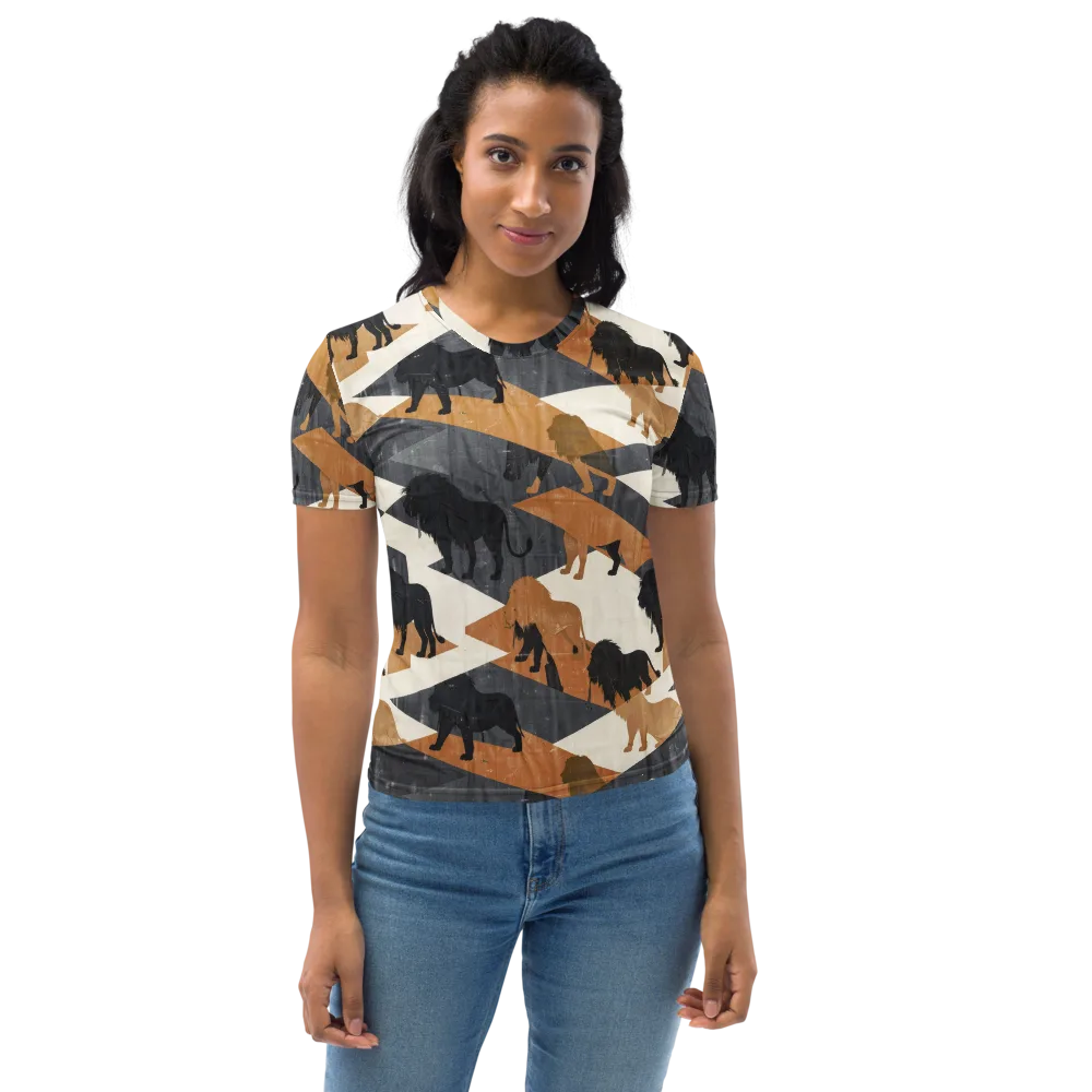 Ochre Pride on Women's Crew Neck T-Shirt — Front