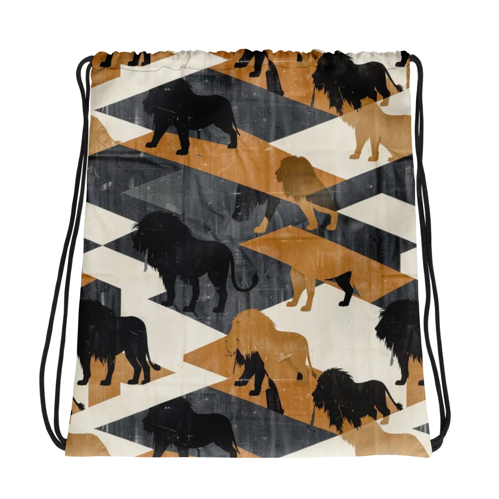 Ochre Pride on Drawstring Bag — Photo
