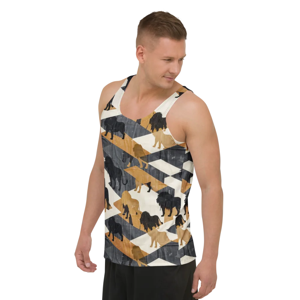 Ochre Pride on Men's Tank Top — Left Front