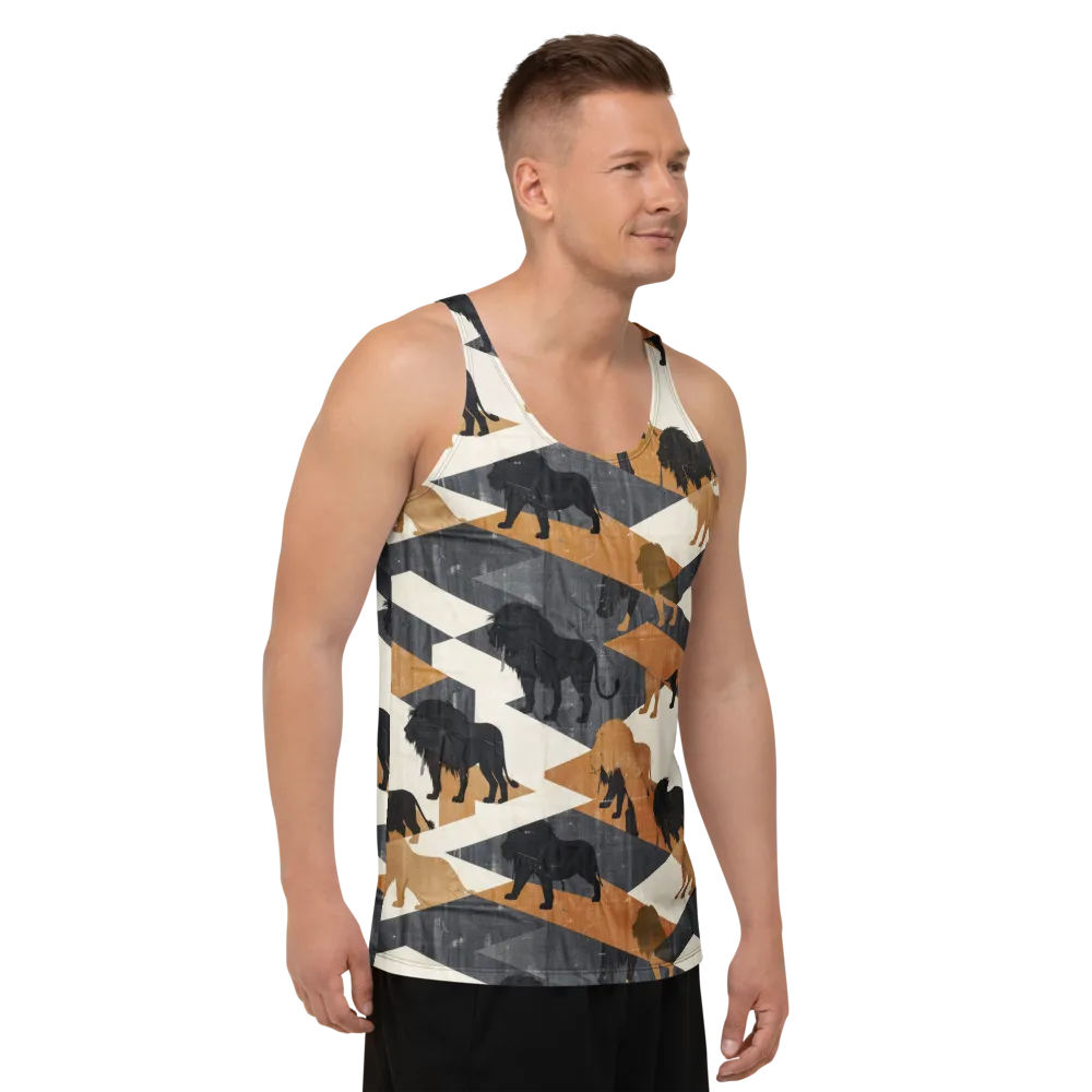 Ochre Pride on Men's Tank Top — Right Front