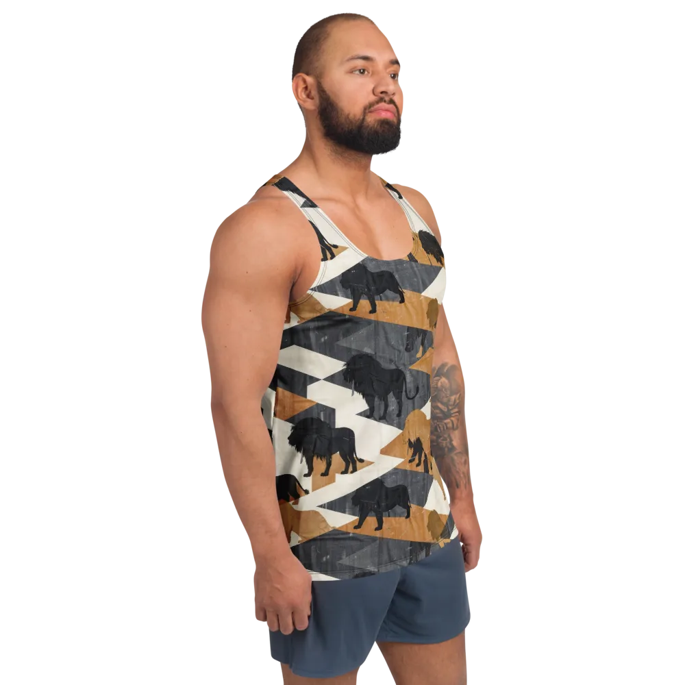 Ochre Pride on Men's Tank Top — Right Front