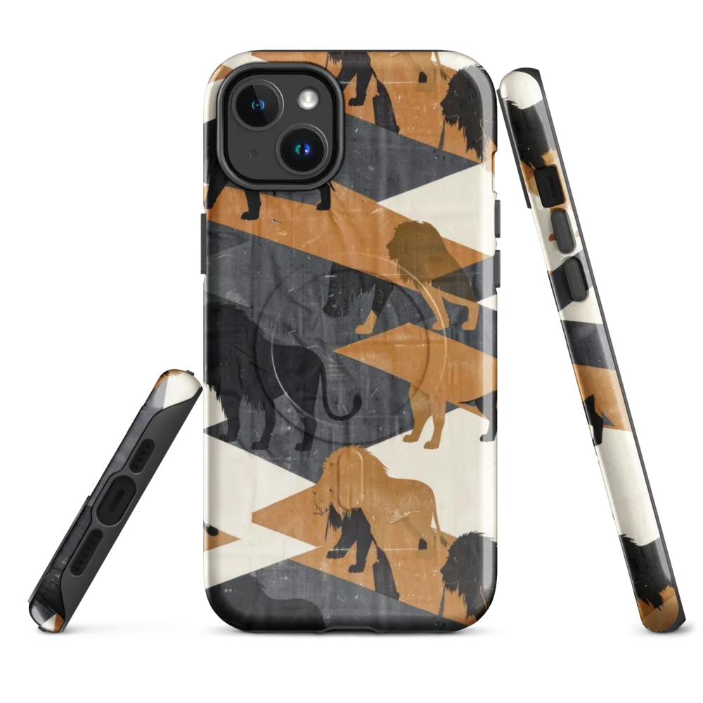 Ochre Pride on MagSafe Tough Case for iPhone® — Front