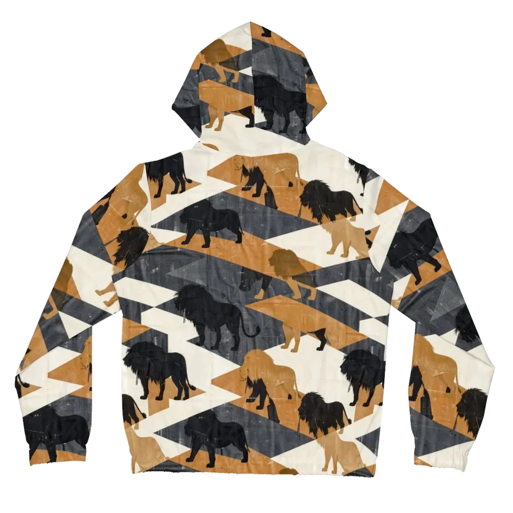 Ochre Pride on Women's Full-Zip Hoodie — Back