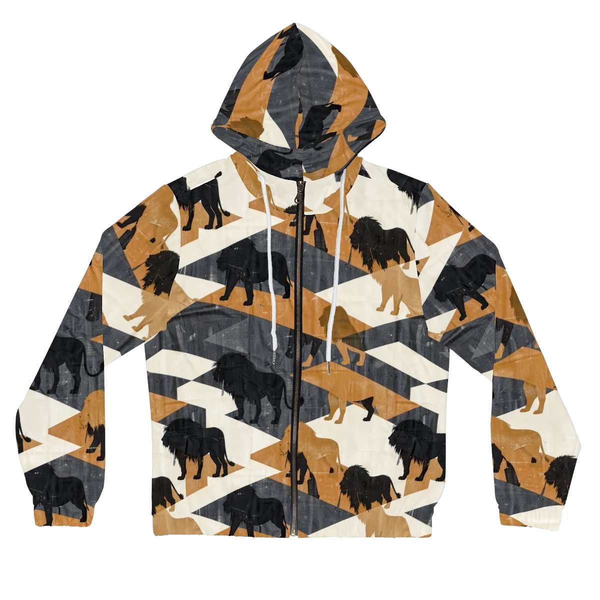 Ochre Pride on Women's Full-Zip Hoodie — Front