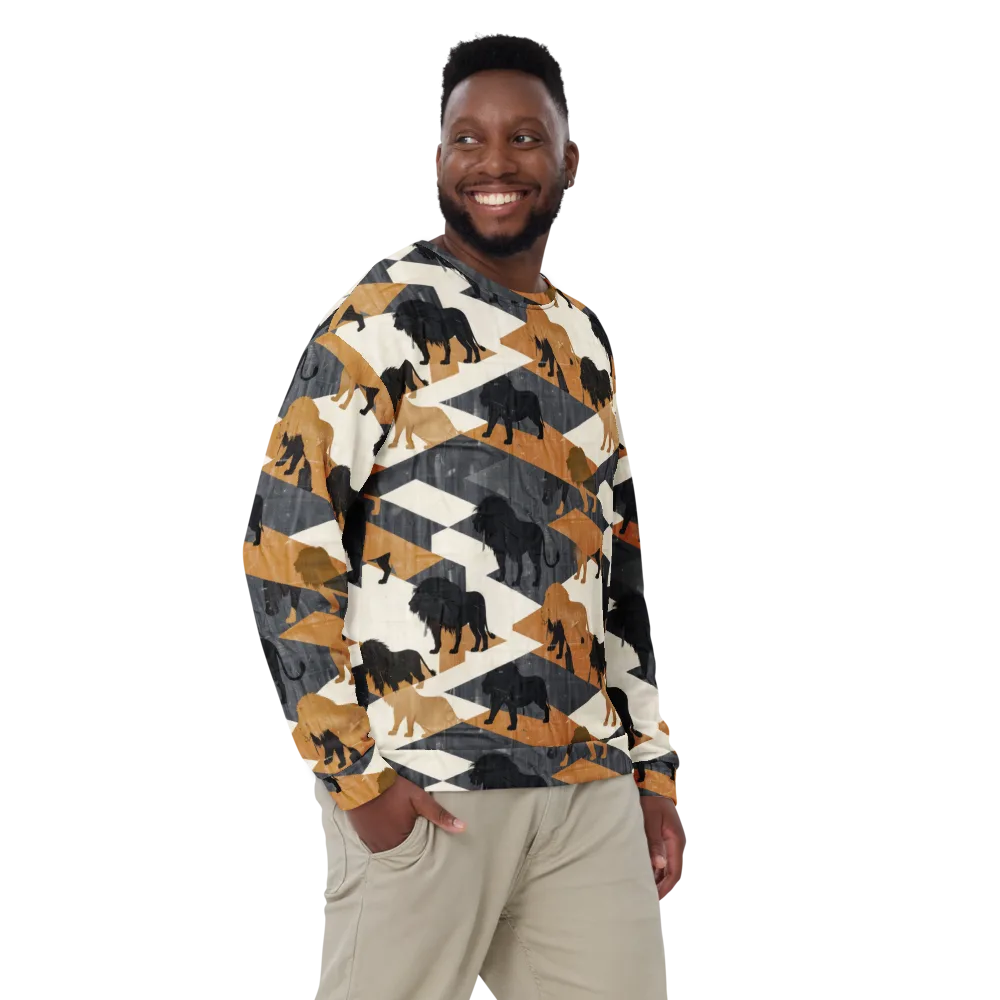 Ochre Pride on Sweatshirt — Front