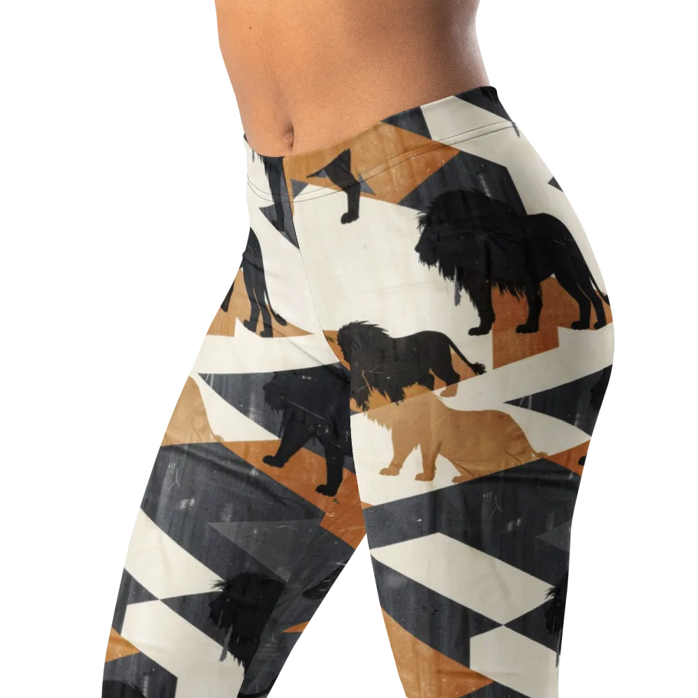 Ochre Pride on Leggings — Left Front