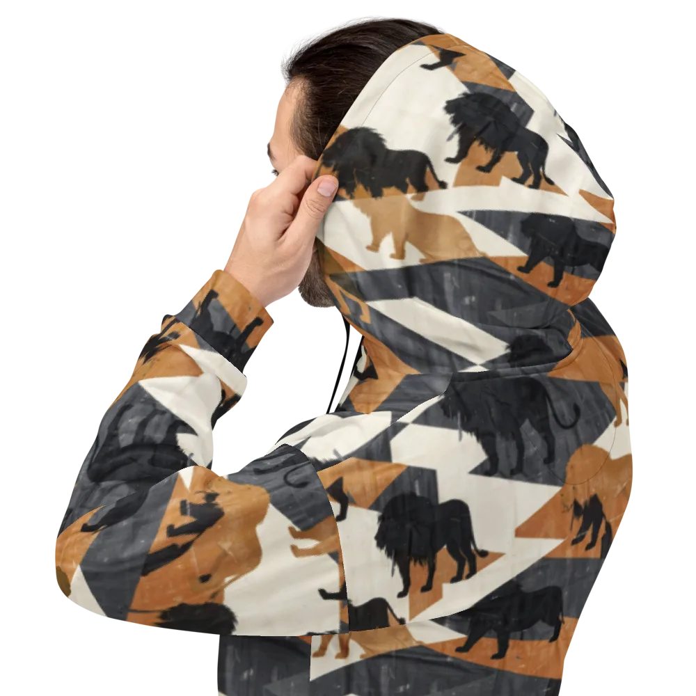 Ochre Pride on Hoodie — Back