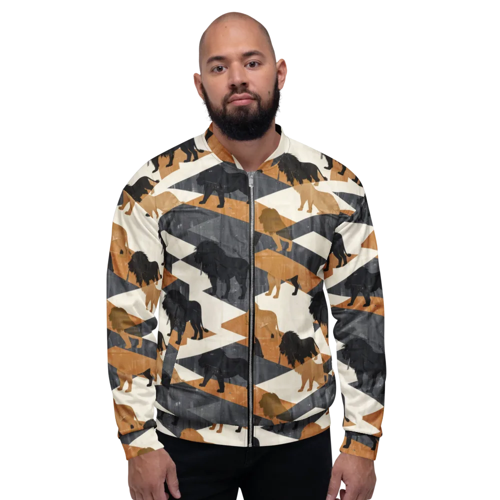 Ochre Pride on Bomber Jacket — Front