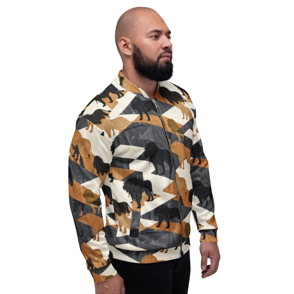 Ochre Pride on Bomber Jacket — Right