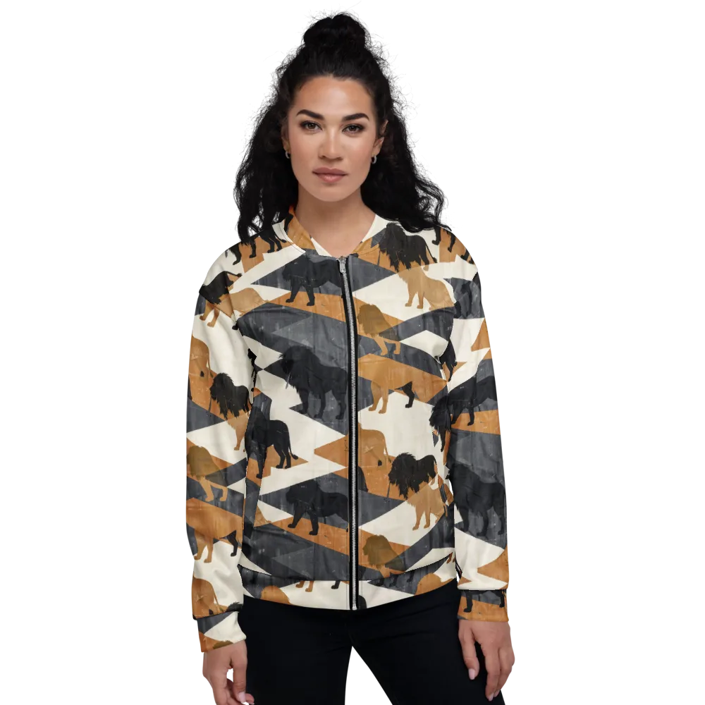 Ochre Pride on Bomber Jacket — Front