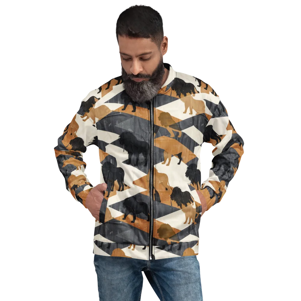 Ochre Pride on Bomber Jacket — Front