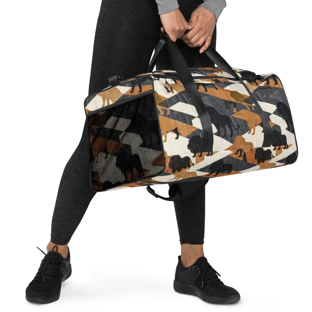 Ochre Pride on Duffle Bag — Right Front