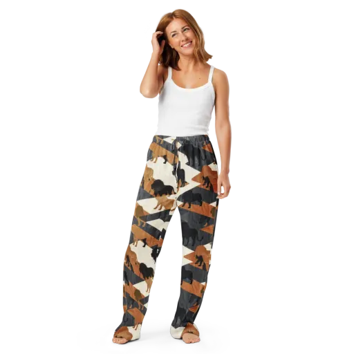 Ochre Pride on a Women's Pajama Pants