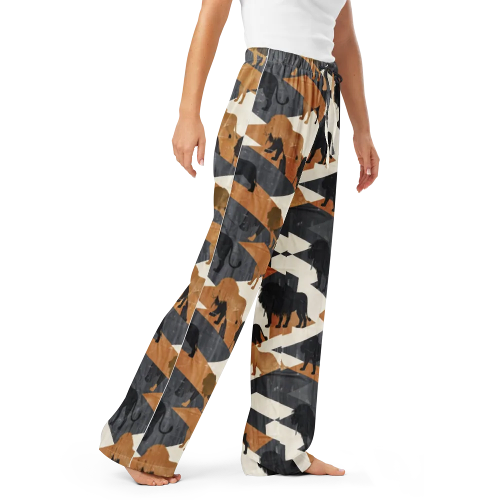 Ochre Pride on Women's Pajama Pants — Right Front