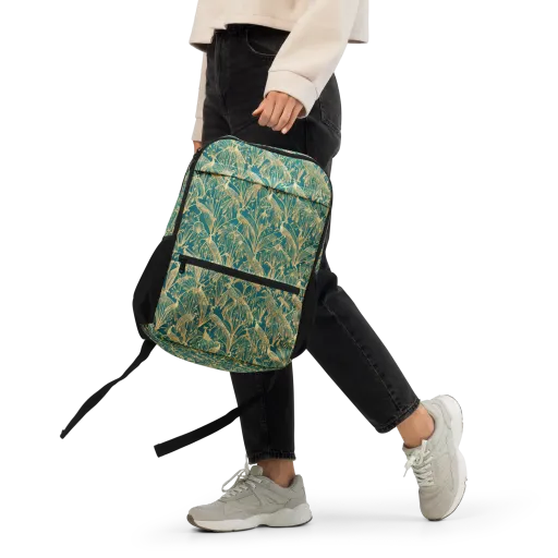 Peacock Palais on a Utility Backpack