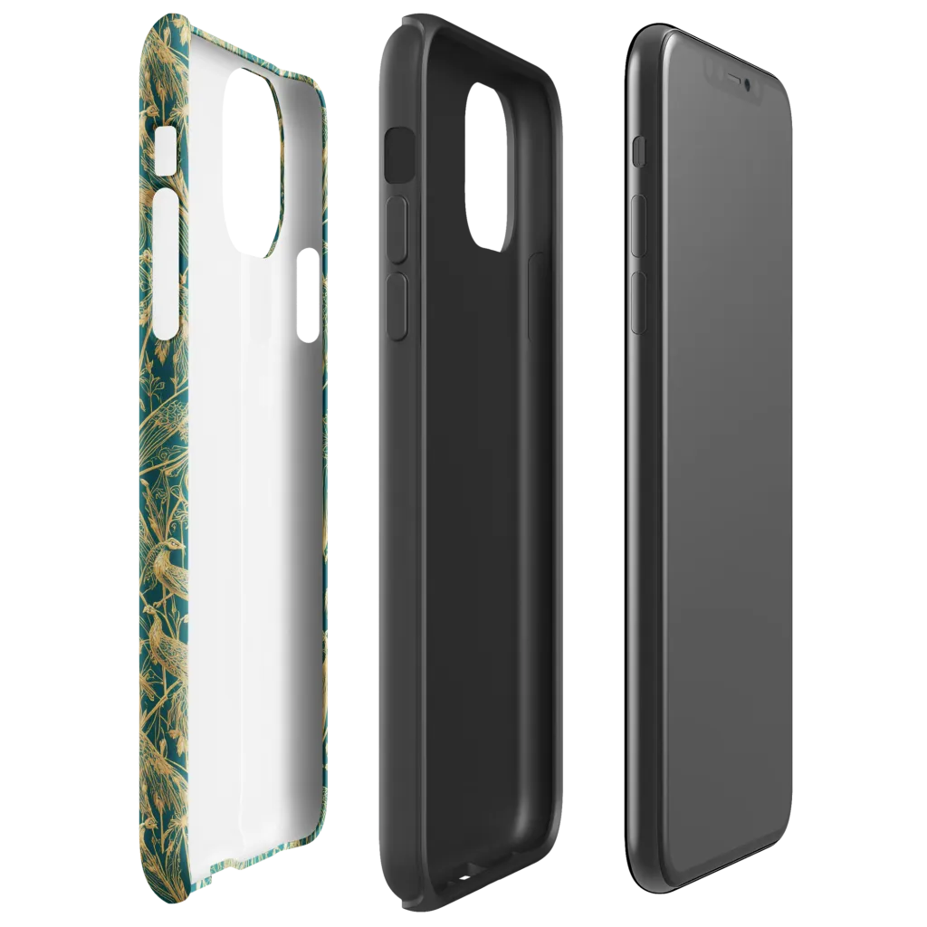 Peacock Palais on Tough Case for iPhone® — Right
