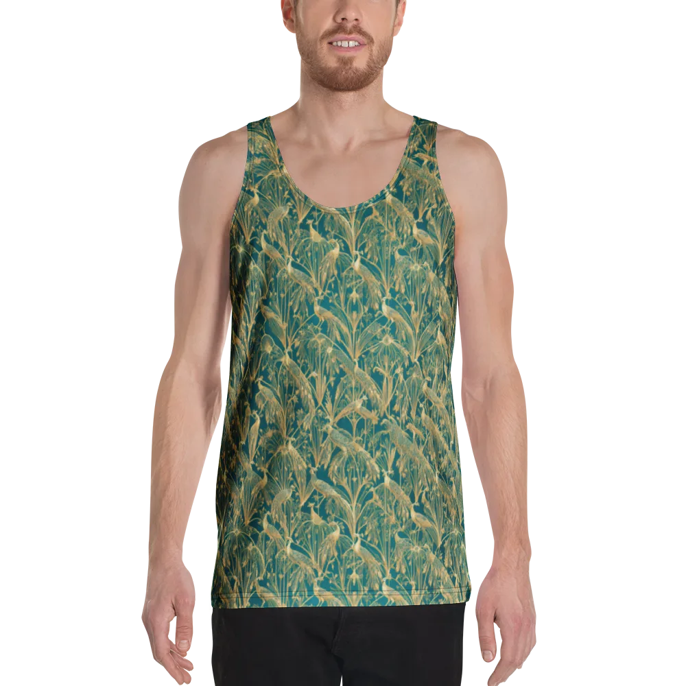 Peacock Palais on Men's Tank Top — Front