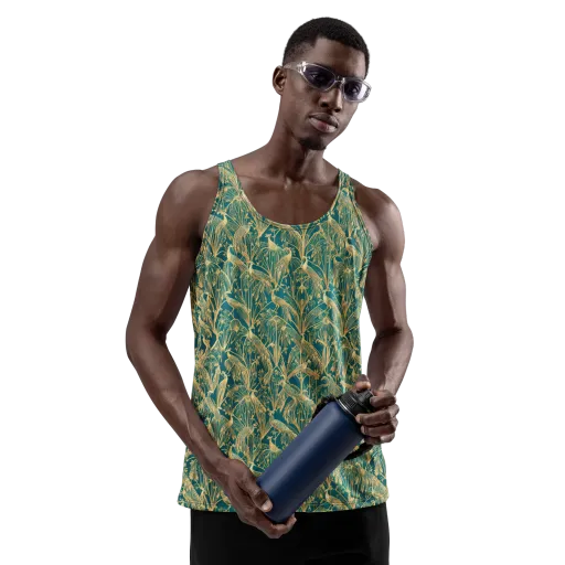Peacock Palais on a Men's Tank Top