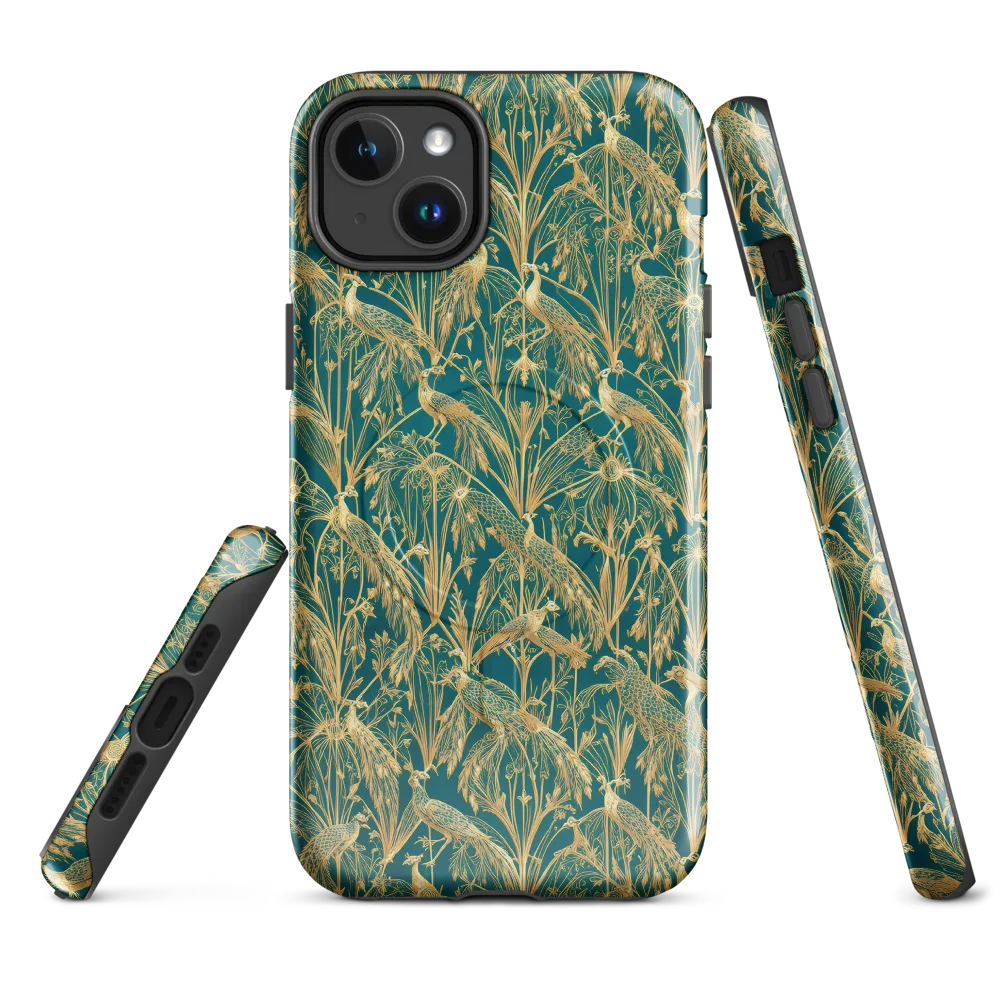 Peacock Palais on MagSafe Tough Case for iPhone® — Front