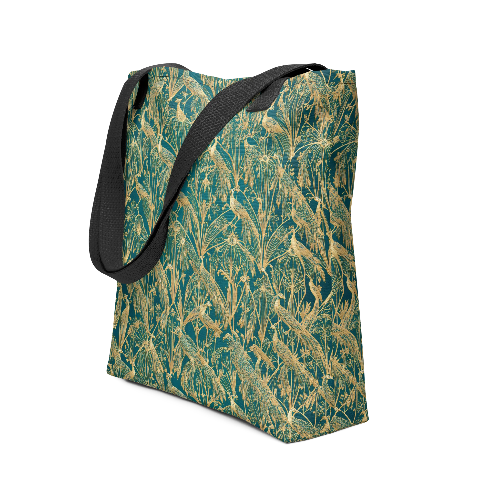 Peacock Palais on Tote Bag — Front