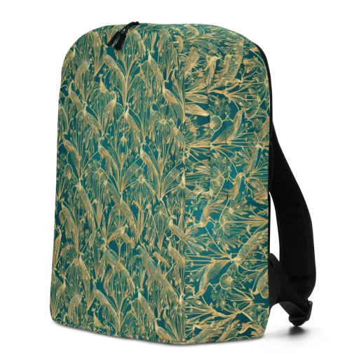 Peacock Palais on a Minimalist Backpack