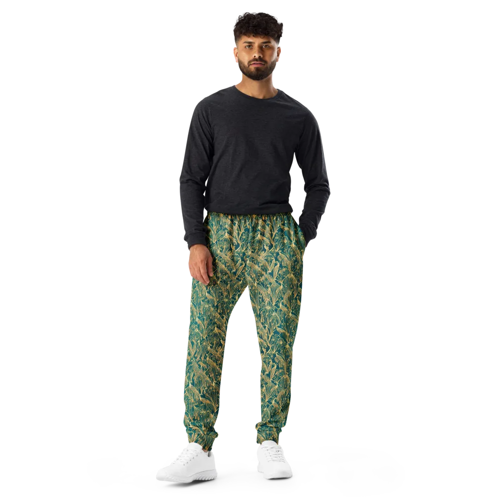 Peacock Palais on Men's Joggers — Front