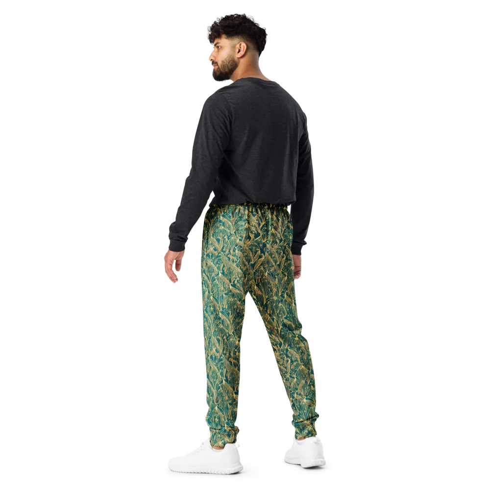 Peacock Palais on Men's Joggers — Back