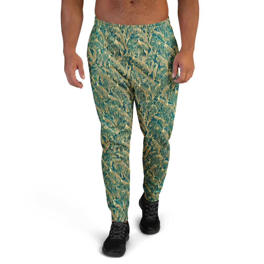 Peacock Palais on Men's Joggers — Front