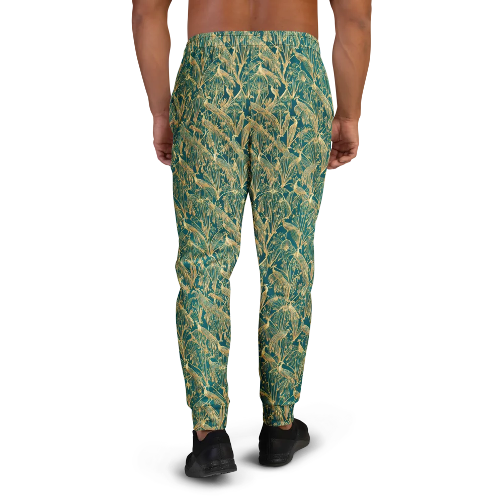 Peacock Palais on Men's Joggers — Back