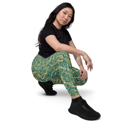 Peacock Palais on a Leggings with Pockets