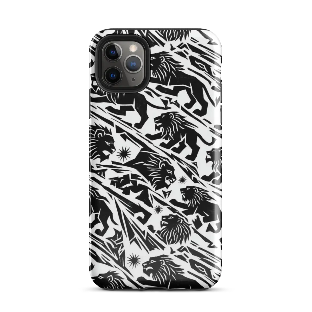 Blackmane Current on Tough Case for iPhone® — Front