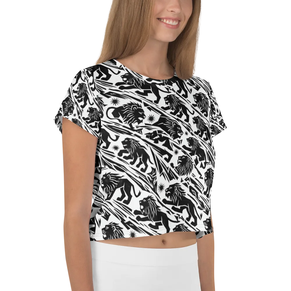 Blackmane Current on Crop Tee — Right