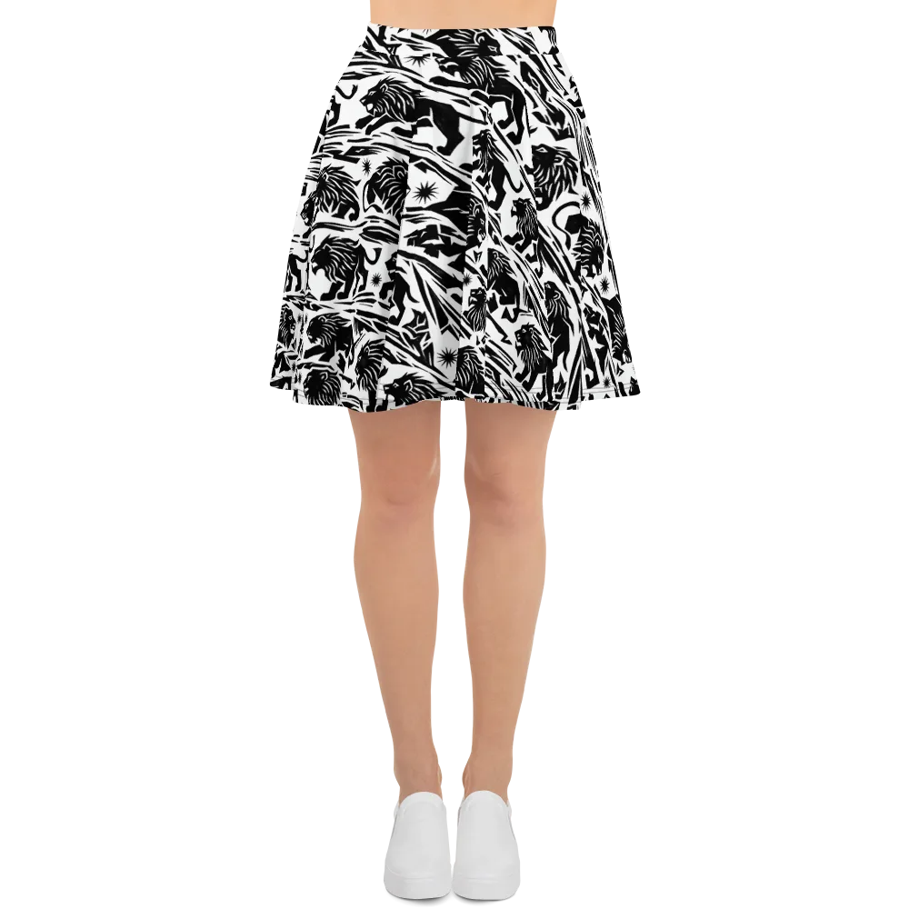 Blackmane Current on Skater Skirt — Front