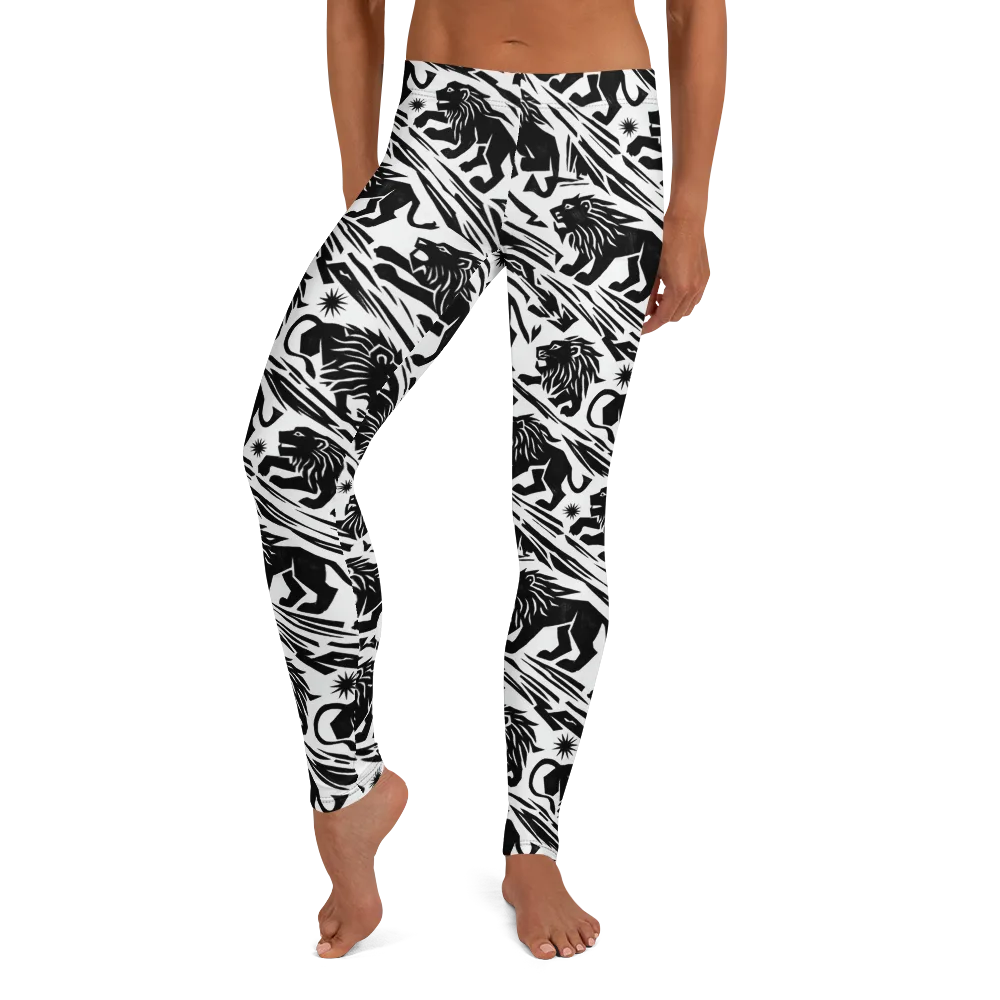 Blackmane Current on Leggings — Front