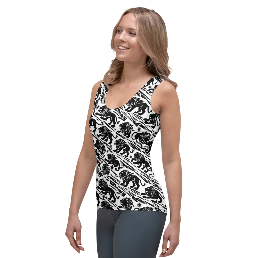 Blackmane Current on Women's Tank Top — Left Front