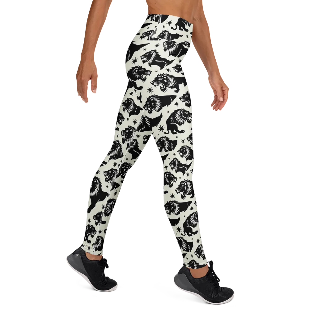 Midnight Pride on Yoga Leggings — Right