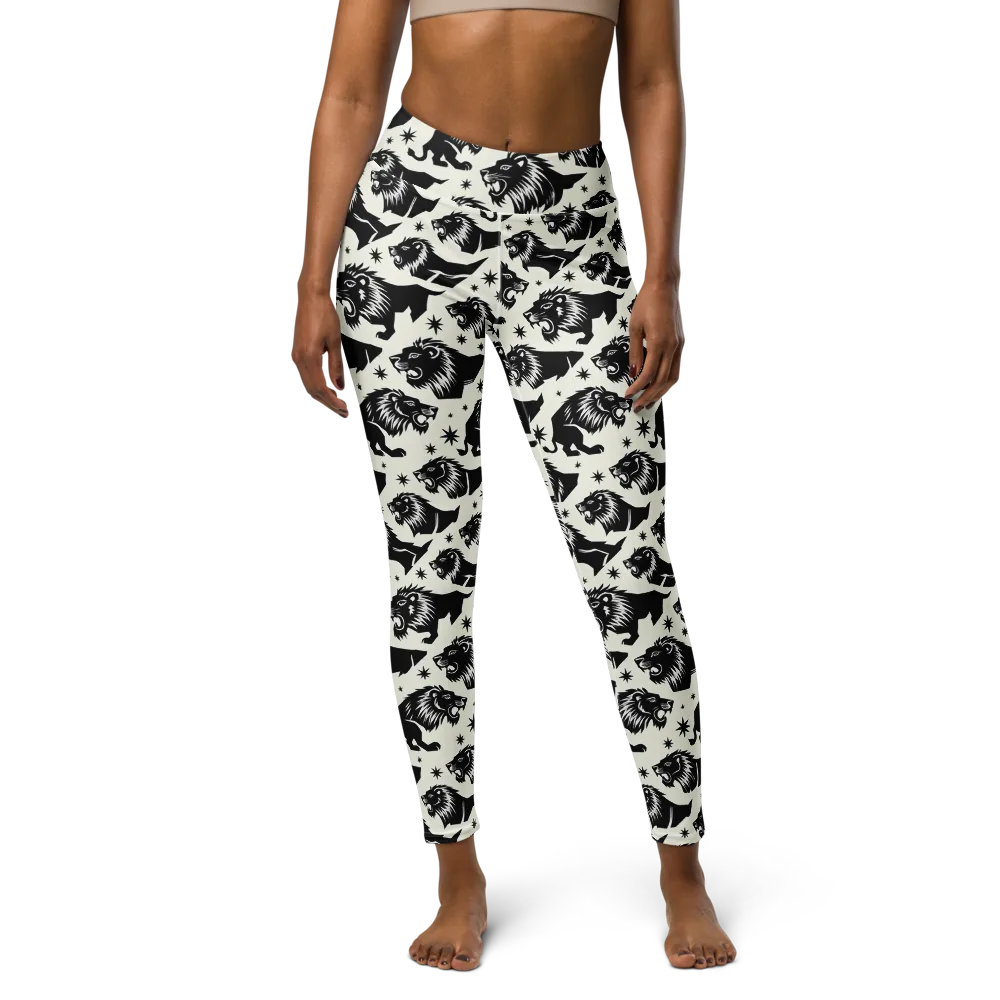 Midnight Pride on Yoga Leggings — Front