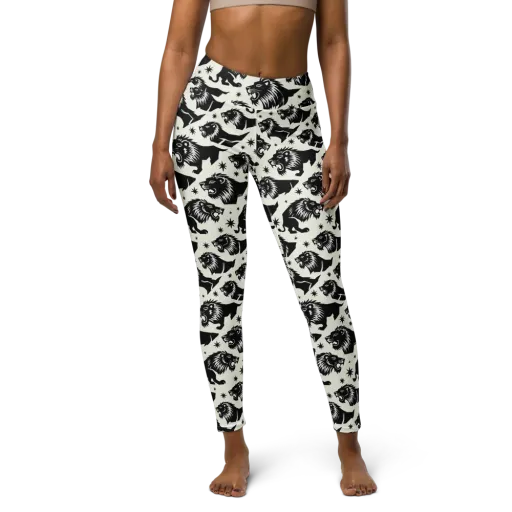Midnight Pride on a Yoga Leggings