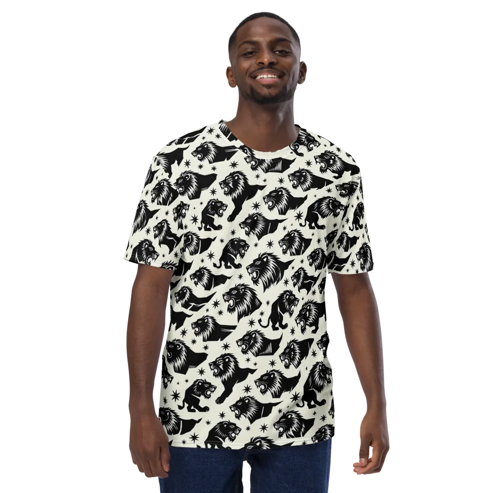 Midnight Pride on Men's Crew Neck T-Shirt — Front