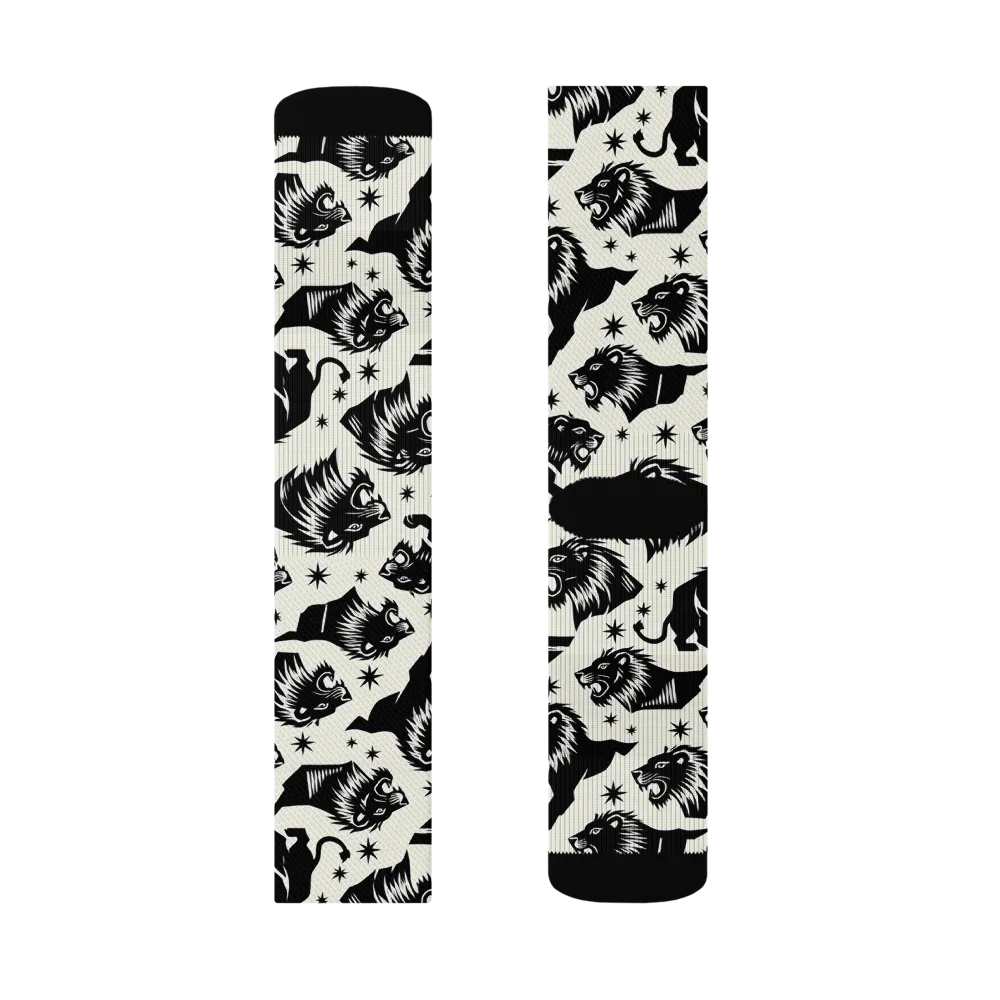 Midnight Pride on Socks — Right Sock