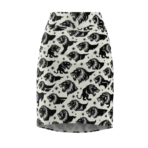 Midnight Pride on a Pencil Skirt