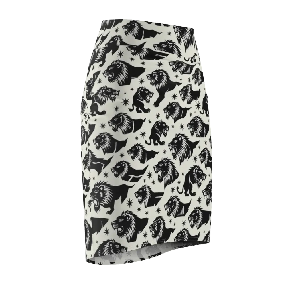Midnight Pride on Pencil Skirt — Front Side