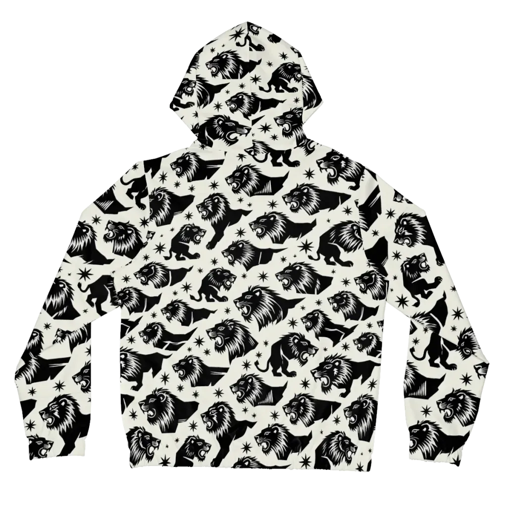 Midnight Pride on Women's Full-Zip Hoodie — Back