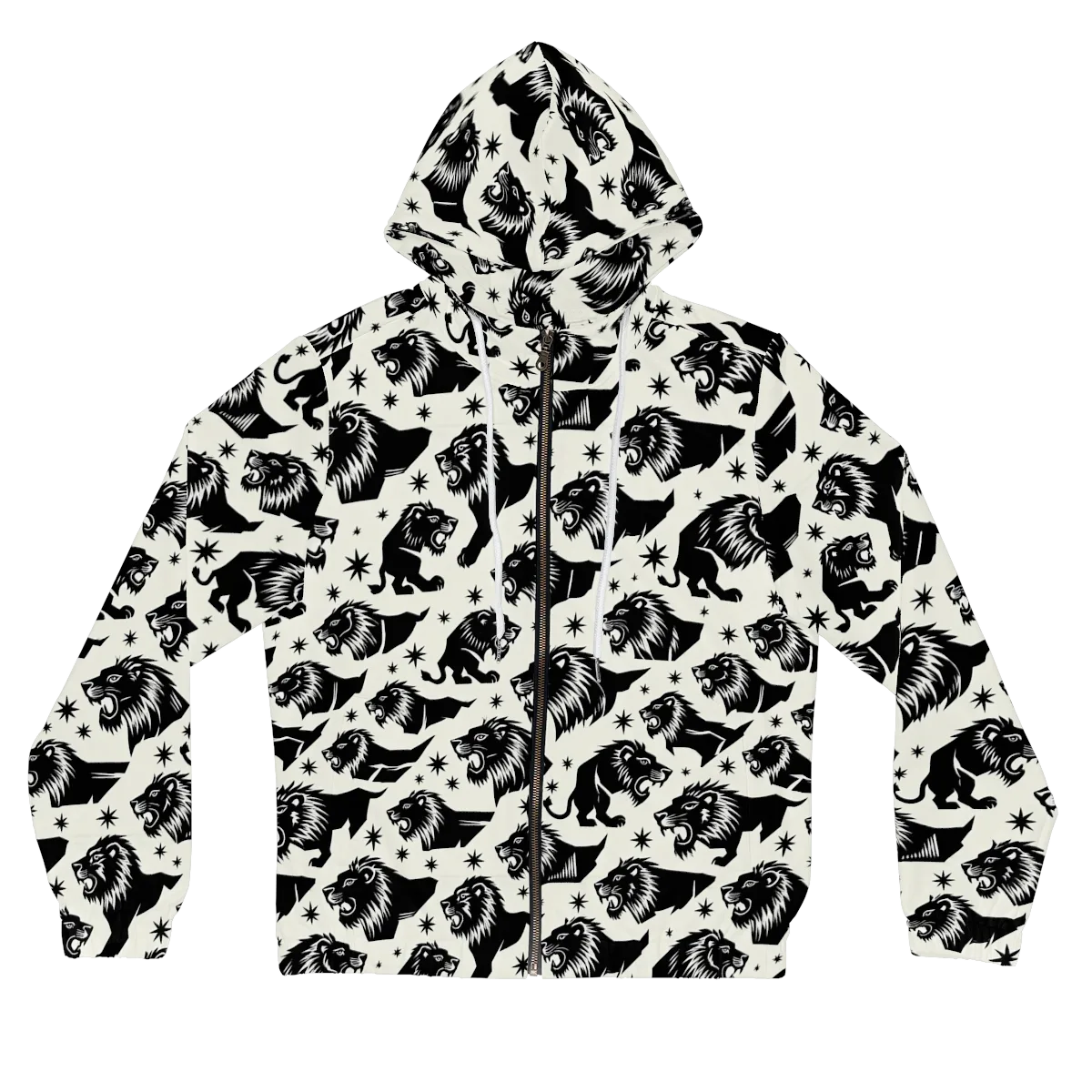 Midnight Pride on Women's Full-Zip Hoodie — Front