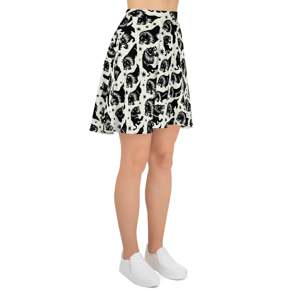 Midnight Pride on Skater Skirt — Right
