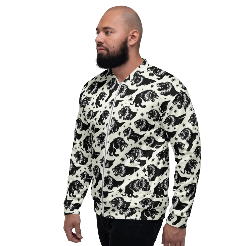 Midnight Pride on Bomber Jacket — Left