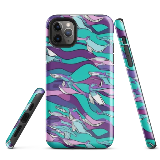Neon Migrations on a Tough Case for iPhone®